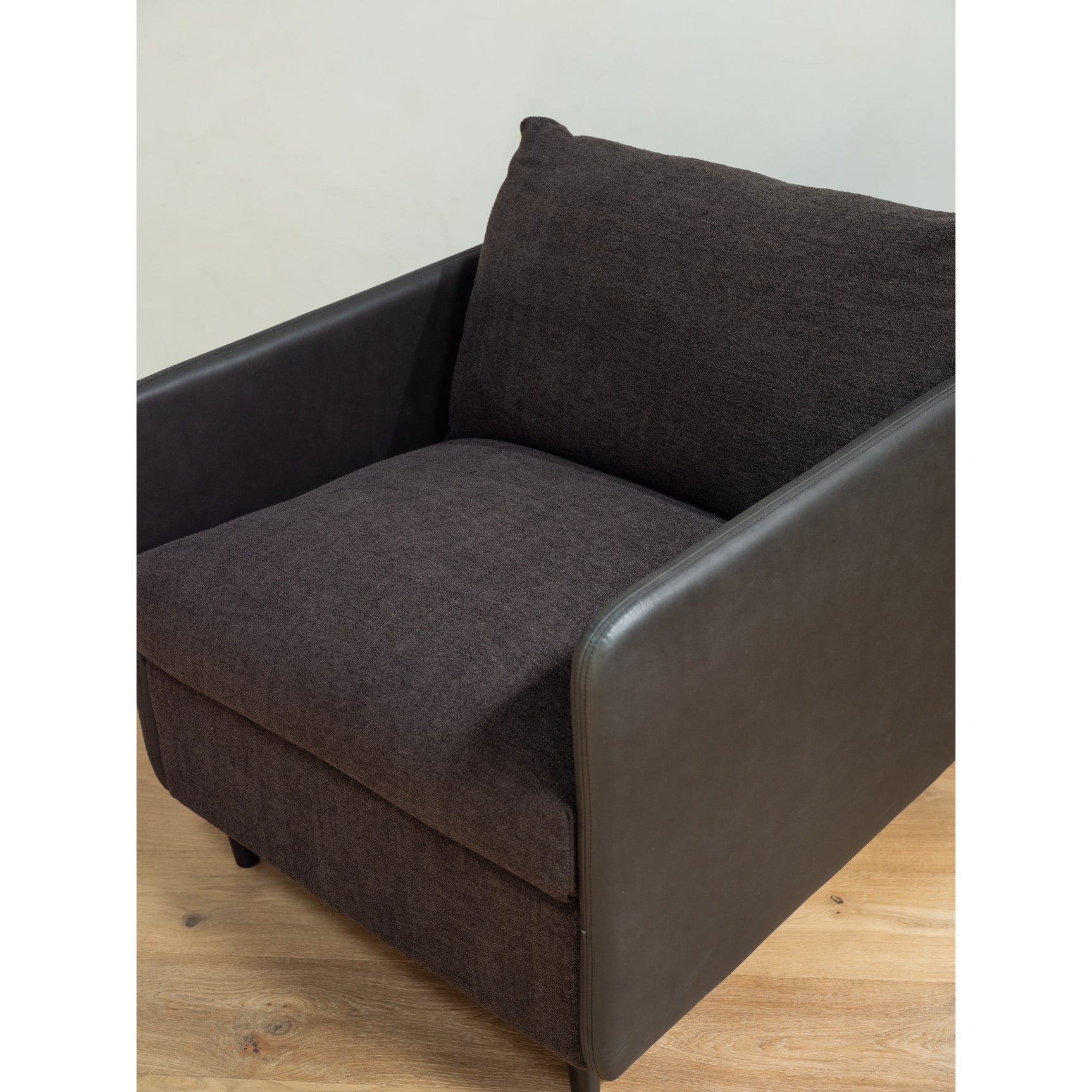 Teller Warm Black Accent Chair