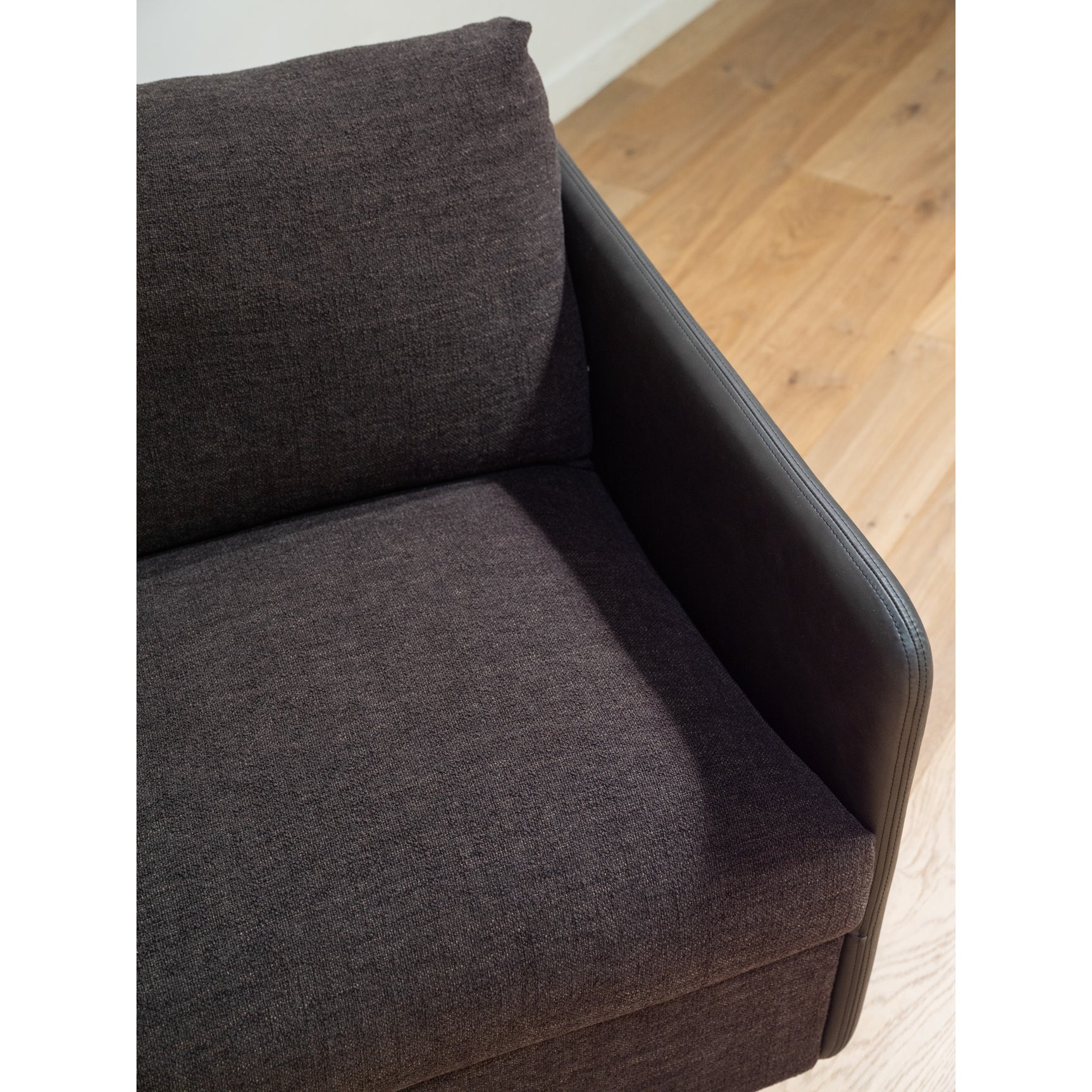 Teller Warm Black Accent Chair