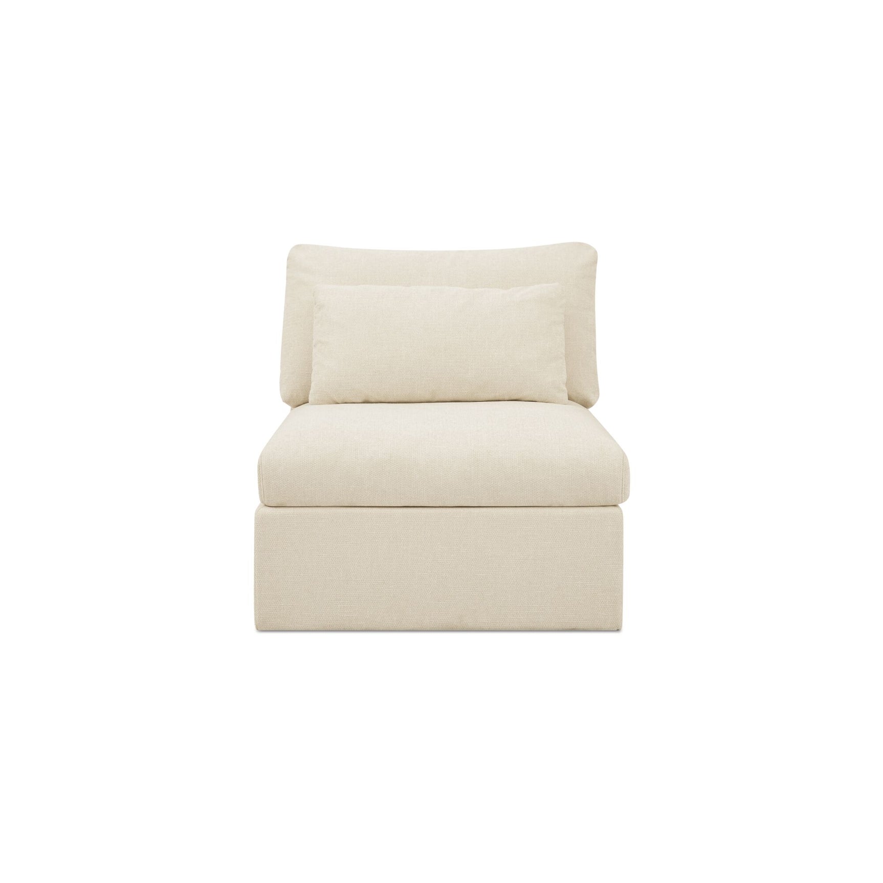 Swift Light Beige Slipper Chair