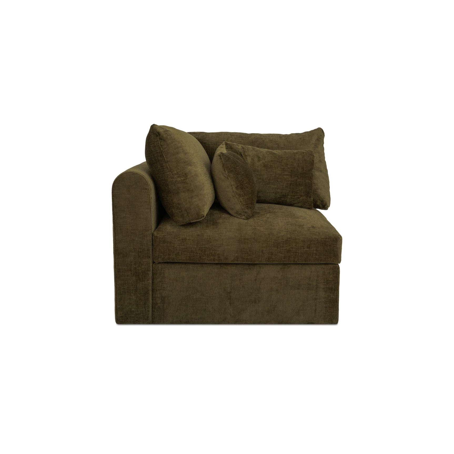 Swift Dark Green Corner Chair