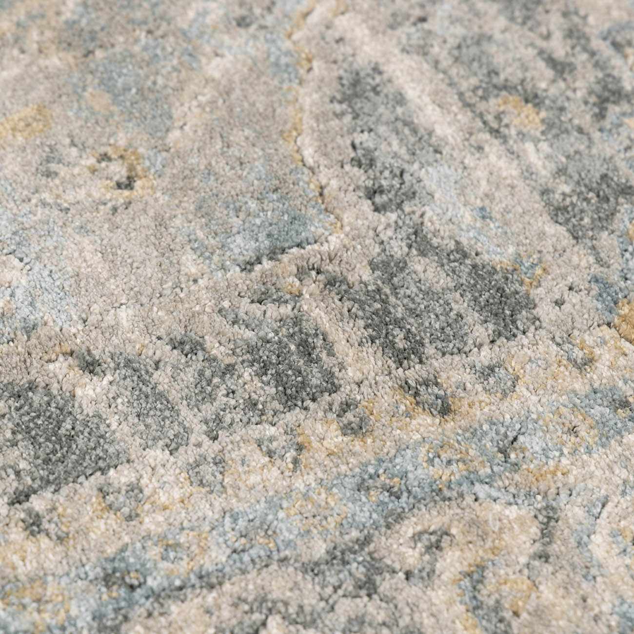 Vaeda Blue Thick Luxe Rug - Ornate Home