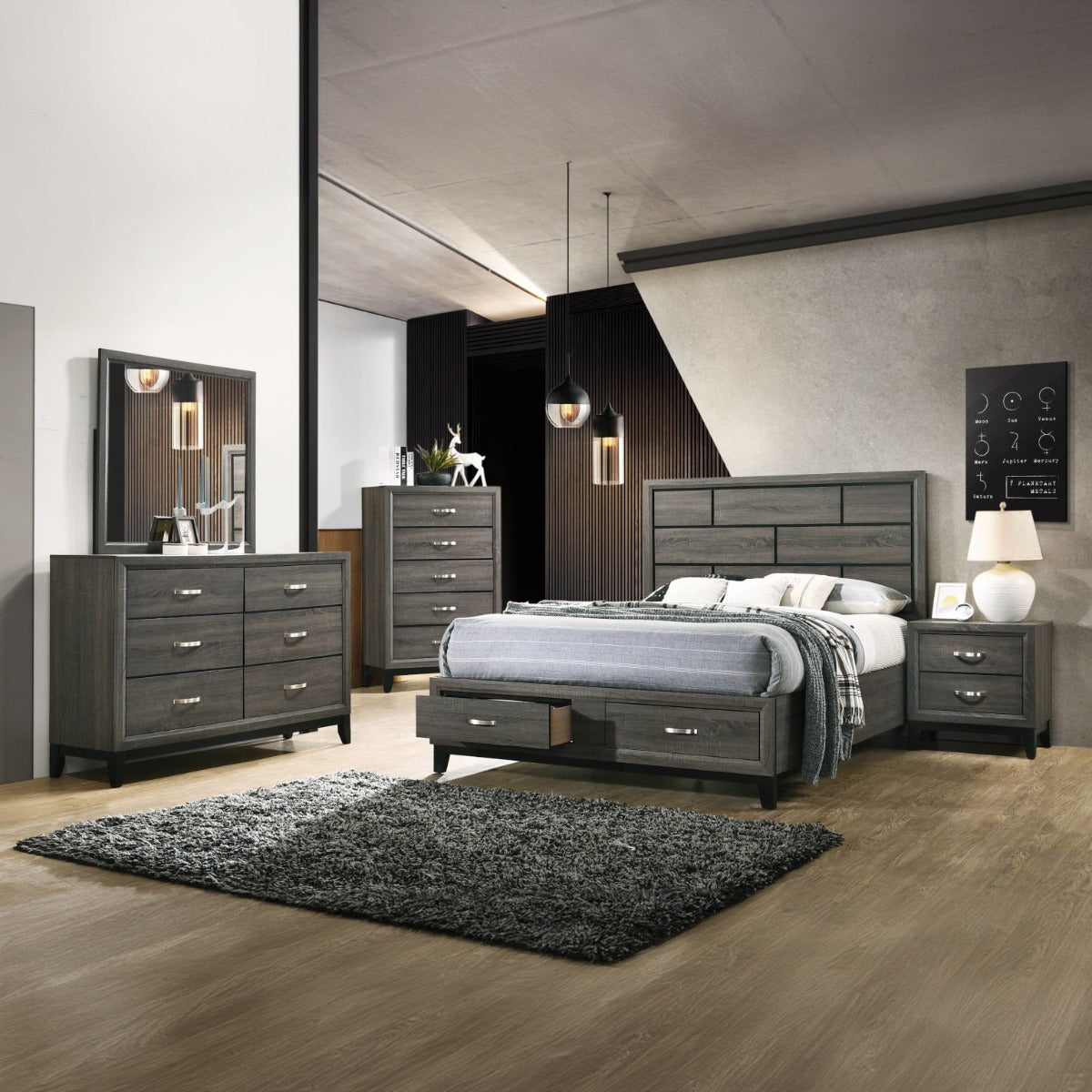 Valdemar Weathered Gray Chest - Ornate Home
