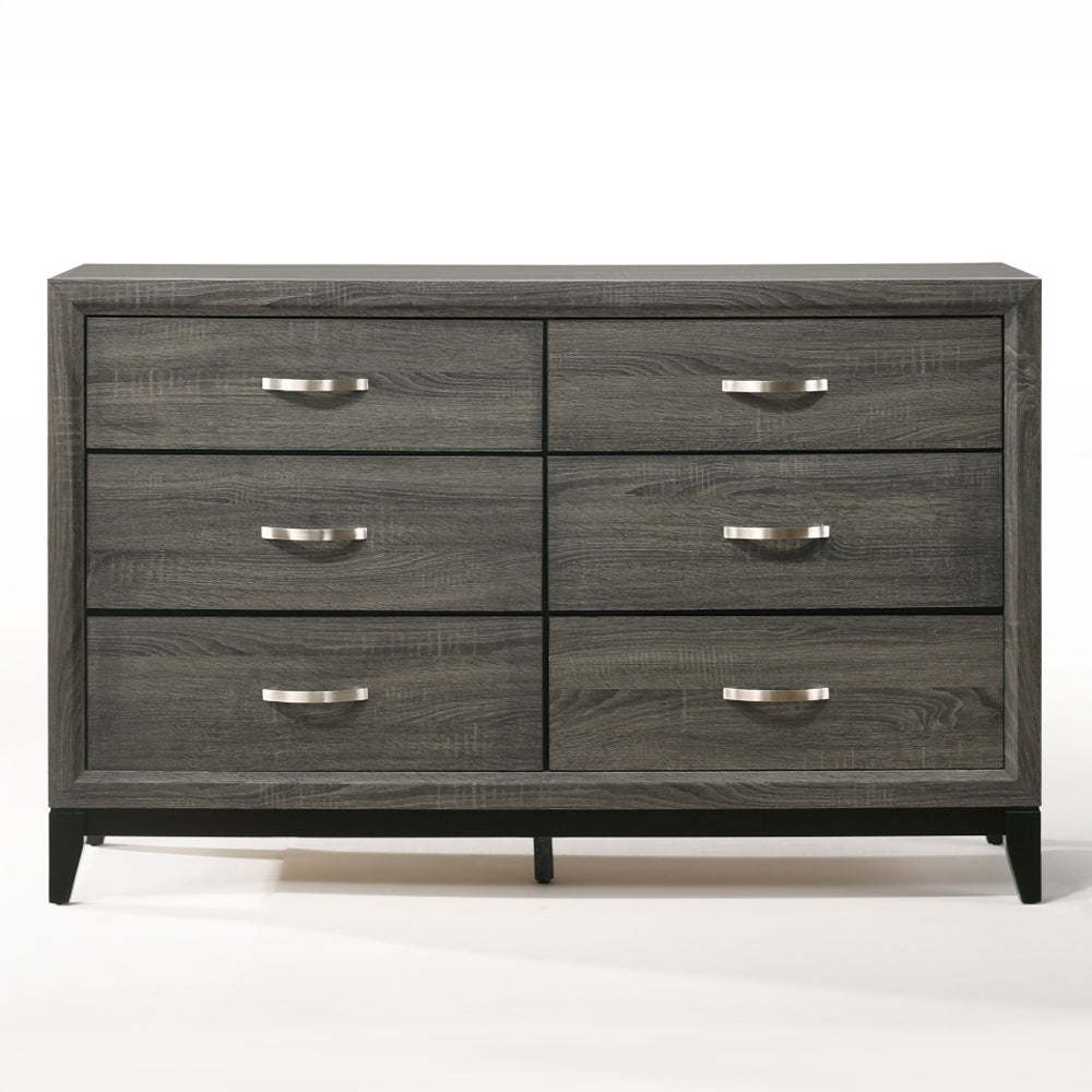 Valdemar Weathered Gray Dresser - Ornate Home