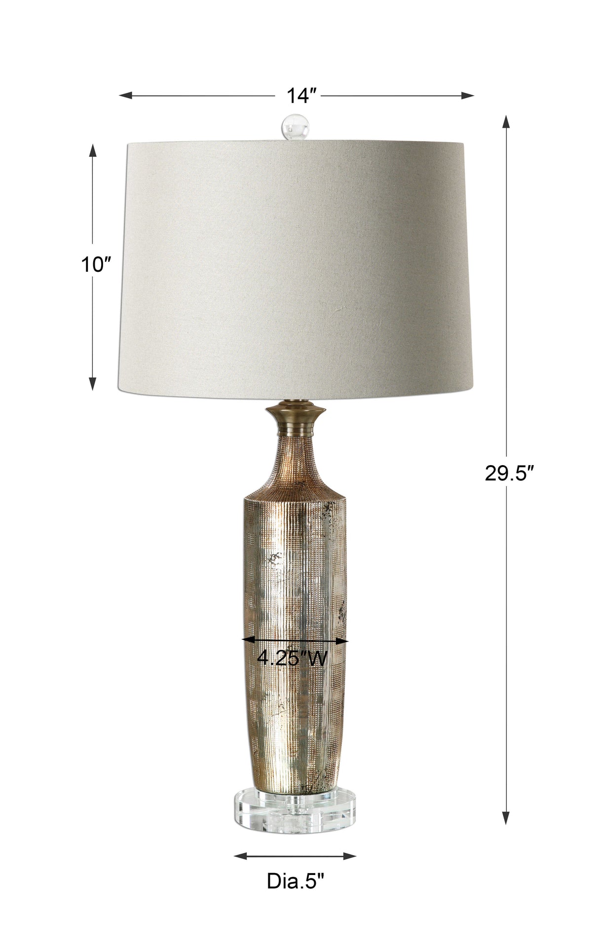 Valdieri Metallic Bronze Lamp - Ornate Home