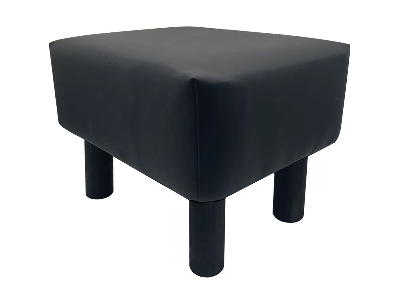 Vale Black Footstool (Set of 2) - Ornate Home