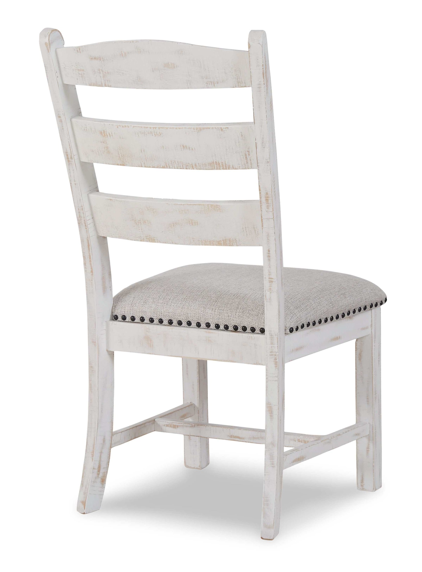Valebeck Beige & White Dining Side Chair (Set of 2) - Ornate Home