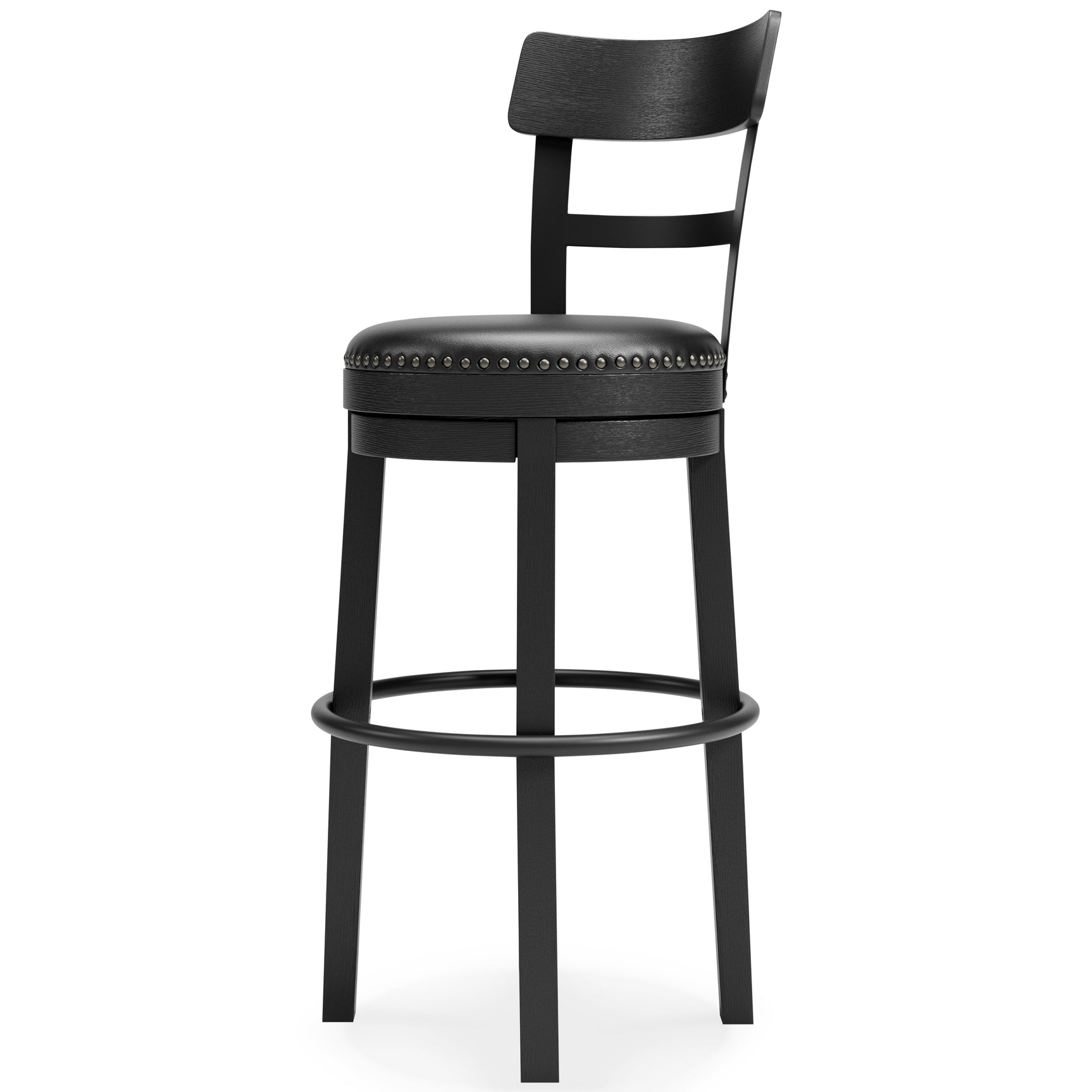 Valebeck Black Bar Height Bar Chair (Online Special Price) - Ornate Home