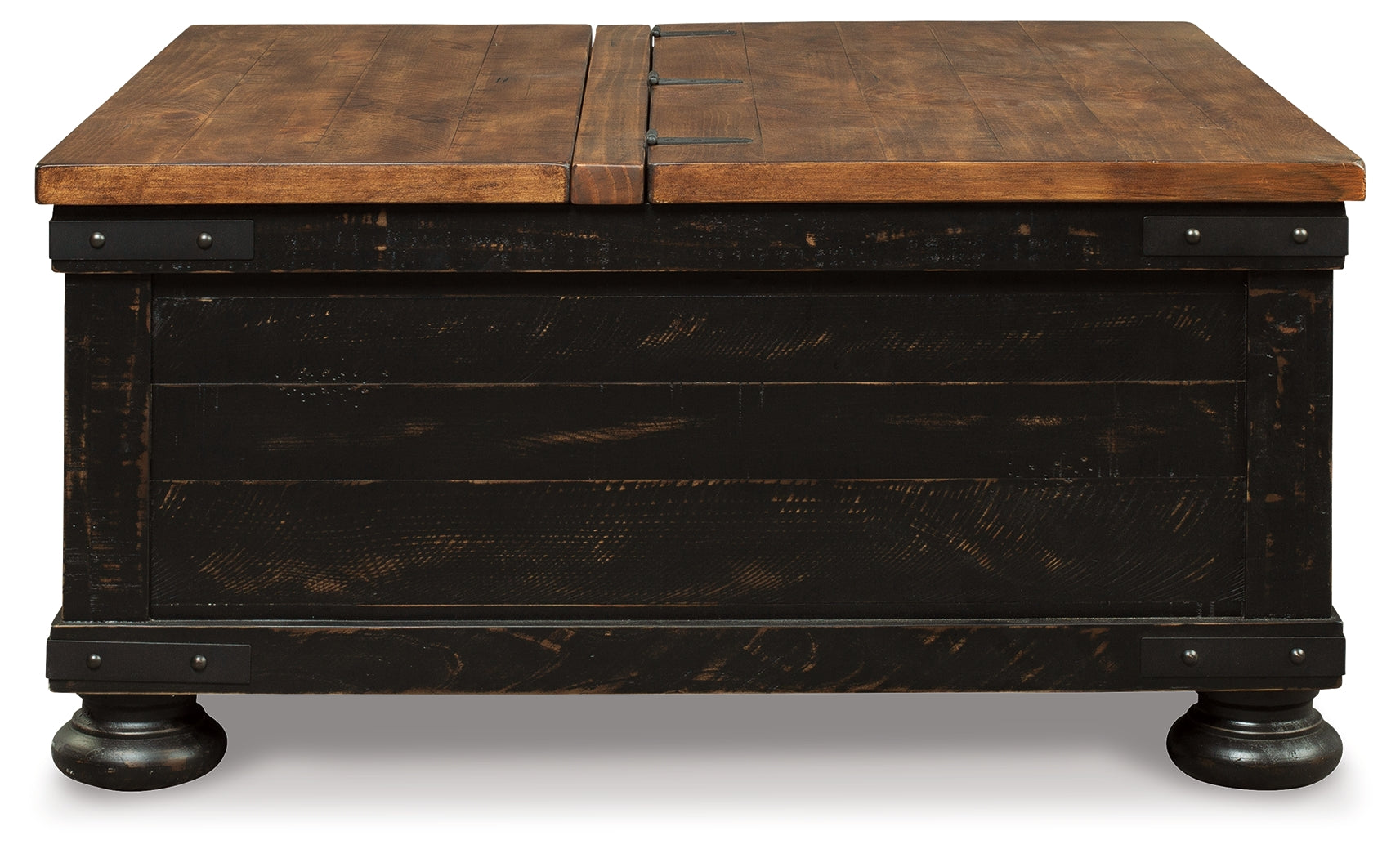 Valebeck Black/Brown Coffee Table and End Table - Ornate Home