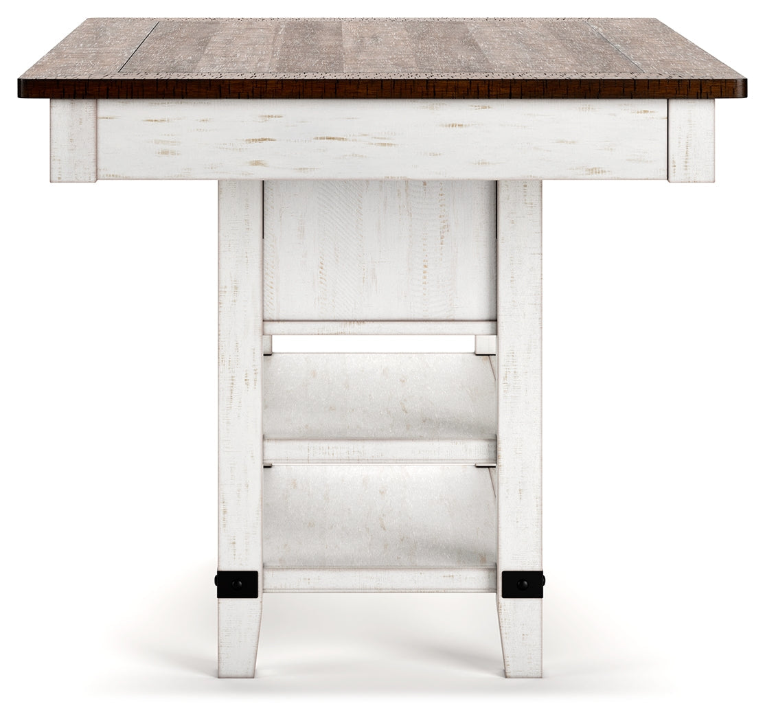 Valebeck Multi Counter Height Dining Table and 6 Barstools (Online Special Price) - Ornate Home