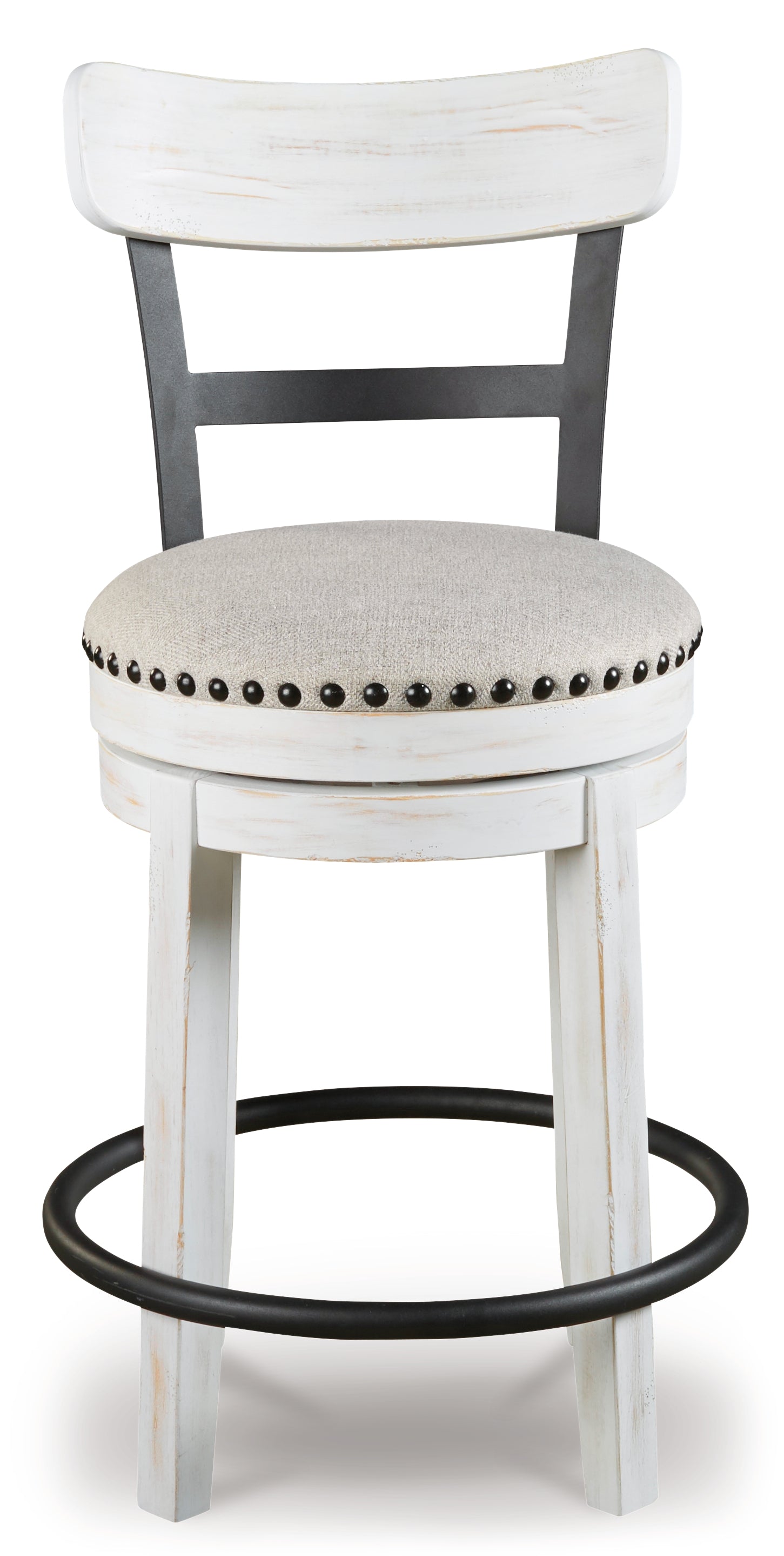 Valebeck White Counter Height Bar Chair (Online Special Price) - Ornate Home