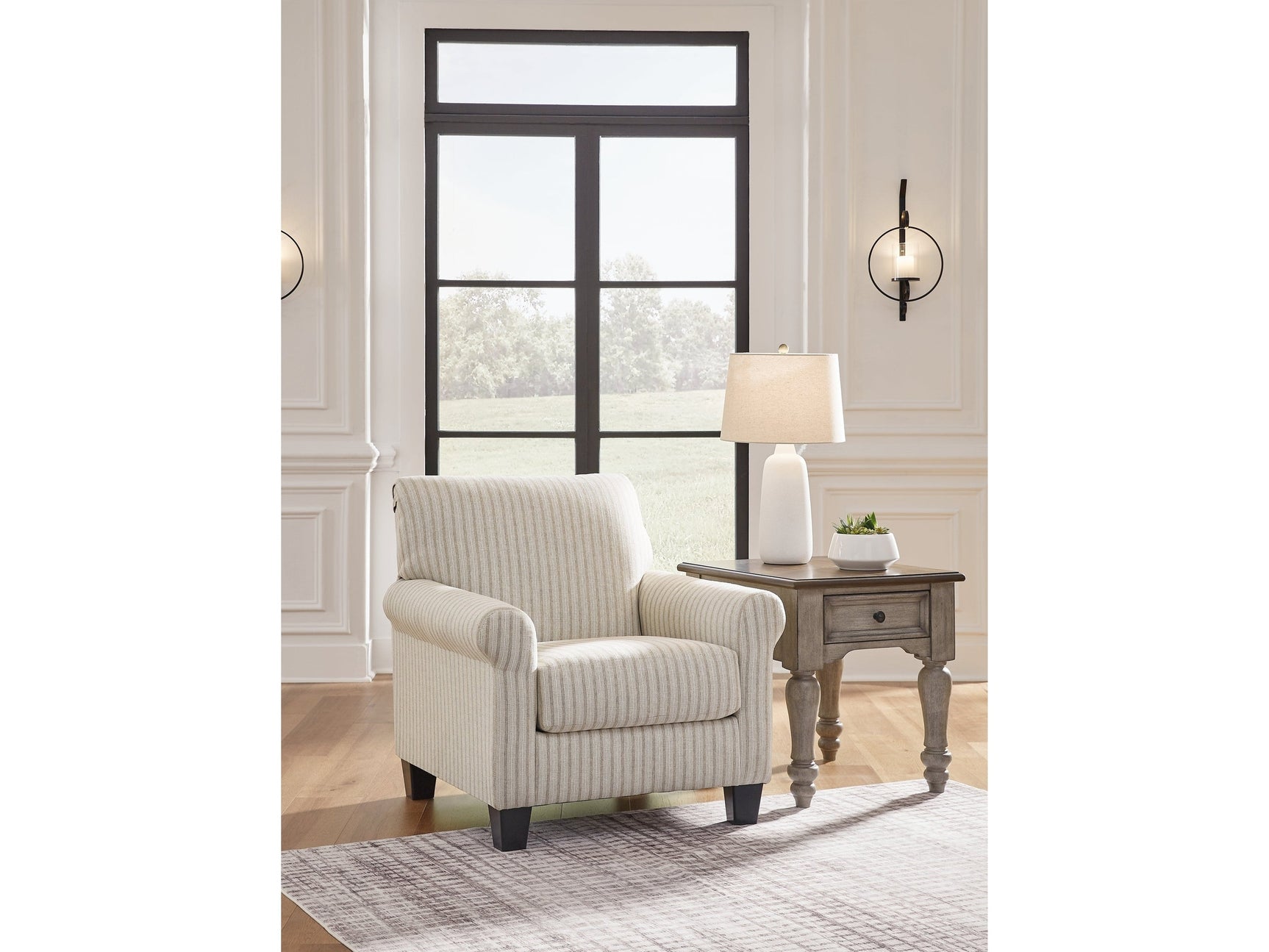 Valerani Sandstone Accent Chair (Online Special Price) - Ornate Home