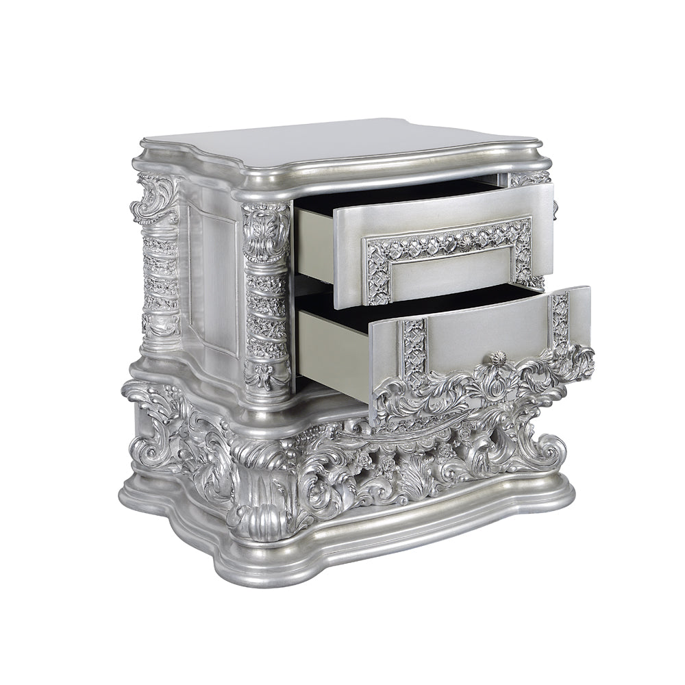 Valkyrie Antique Nightstand - Ornate Home