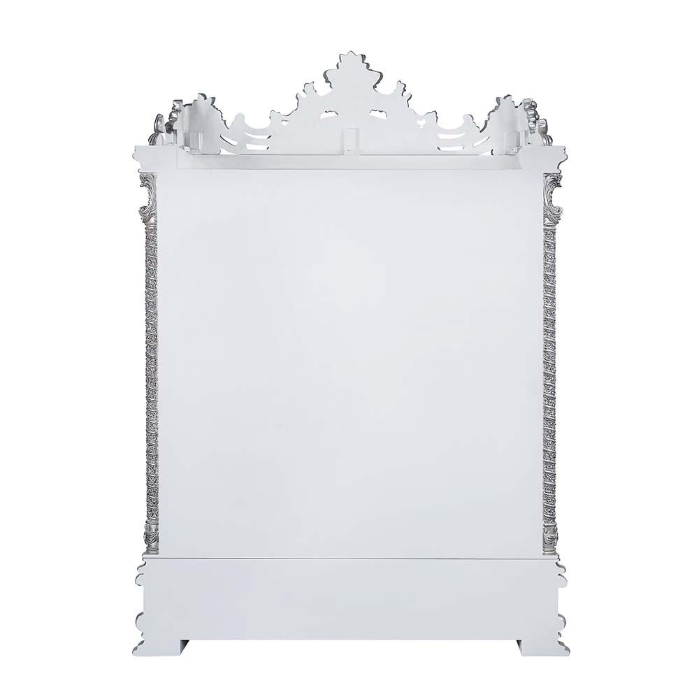 Valkyrie Antique Platinum Curio - Ornate Home
