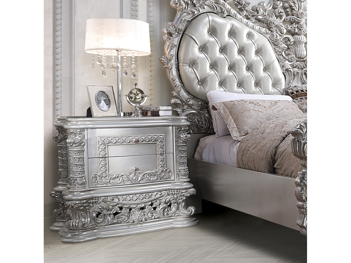 Valkyrie Nightstand - Ornate Home