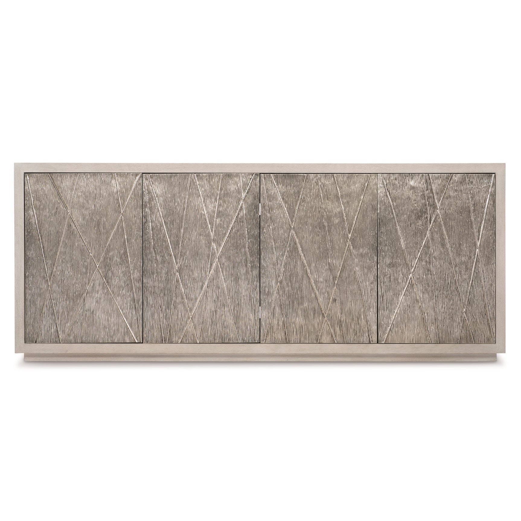 Valora Graphite/Weathered Greige Entertainment Credenza - Ornate Home