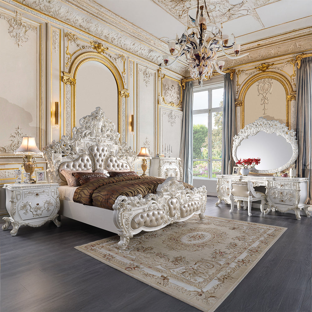 Vanaheim Vanity Stool - Ornate Home