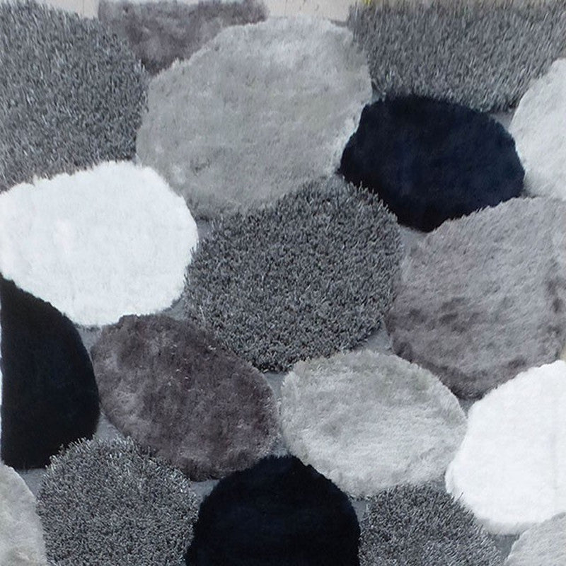 Vancouver Gray/Navy Area Rug - Ornate Home