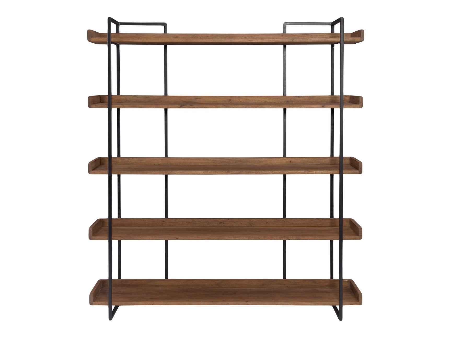 Vancouver Light Brown Large Bookshelf - Ornate Home