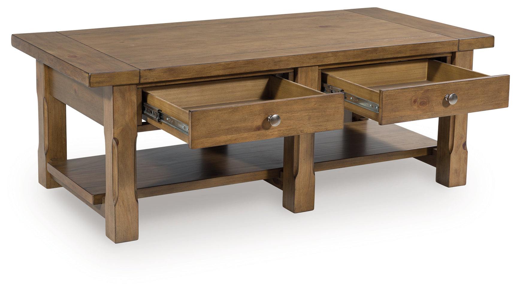 Vandenmore Medium Brown Rectangular Cocktail Table (Online Special Price) - Ornate Home