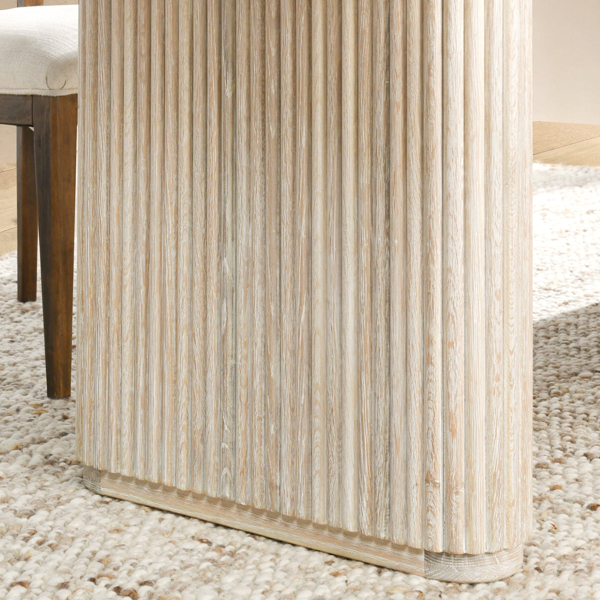 Vander Cream Wash Dining Table - Ornate Home