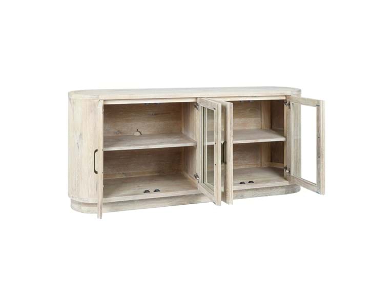 Vander Cream Washed Buffet - Ornate Home