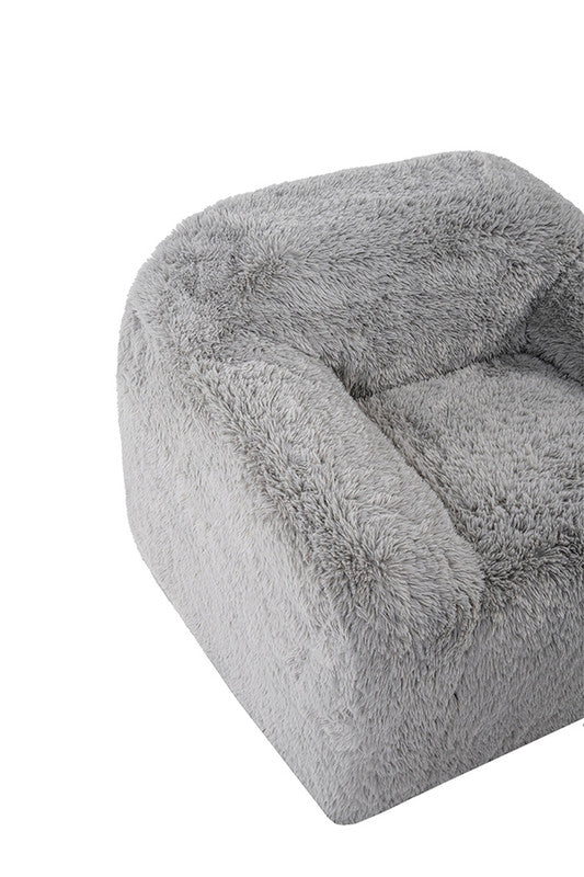 Vander Fog Gray Accent Chair - Ornate Home