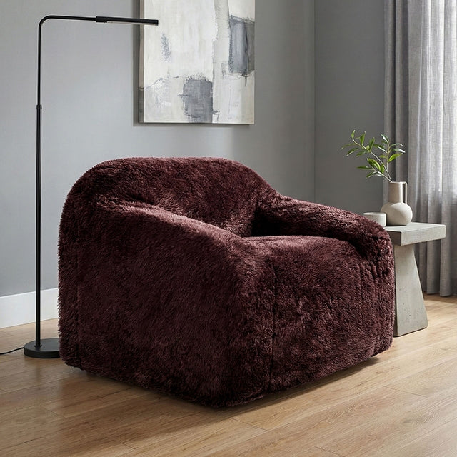 Vander Red Wine Accent Chair - Ornate Home