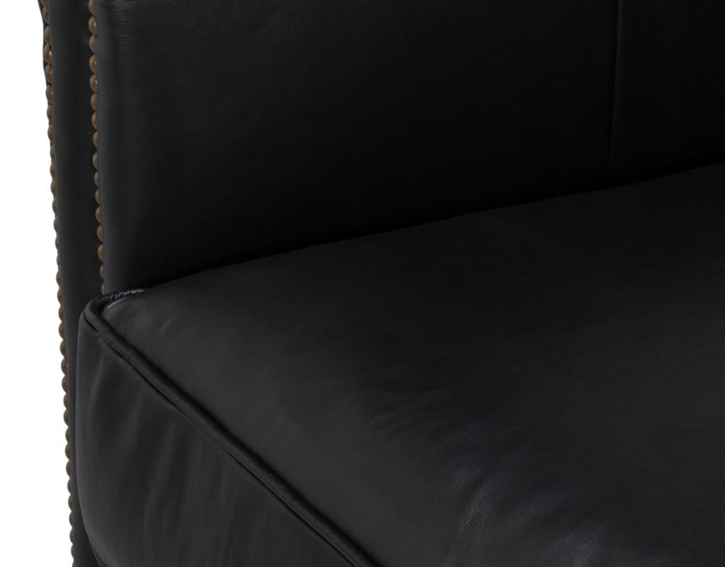 Vandike Black Arm Chair - Ornate Home