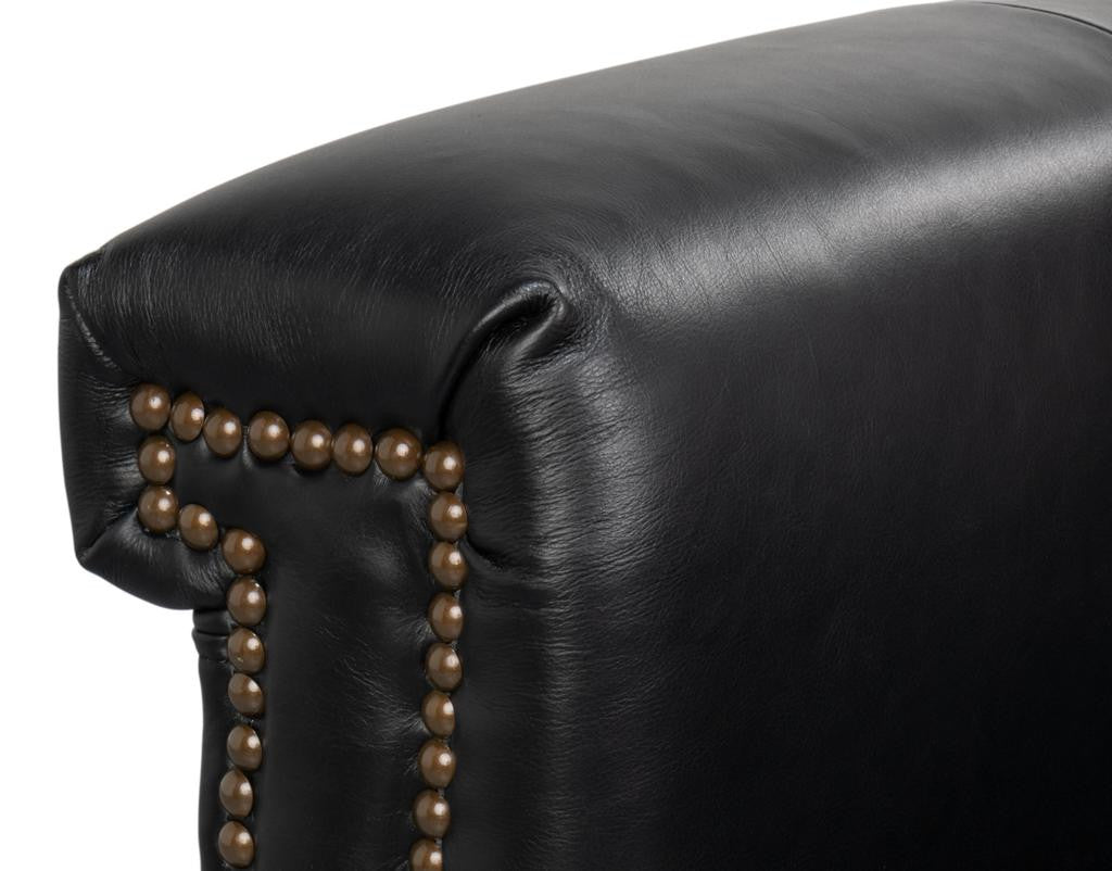 Vandike Black Arm Chair - Ornate Home