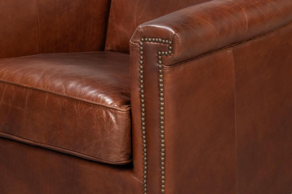 Vandike Brown Arm Chair - Ornate Home