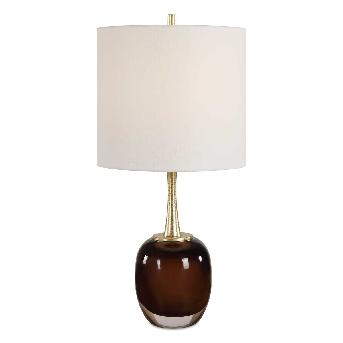 Vannett Dark Amber Table Lamp - Ornate Home