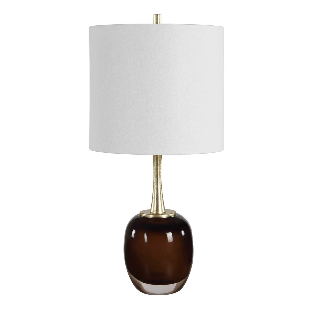 Vannett Dark Amber Table Lamp - Ornate Home