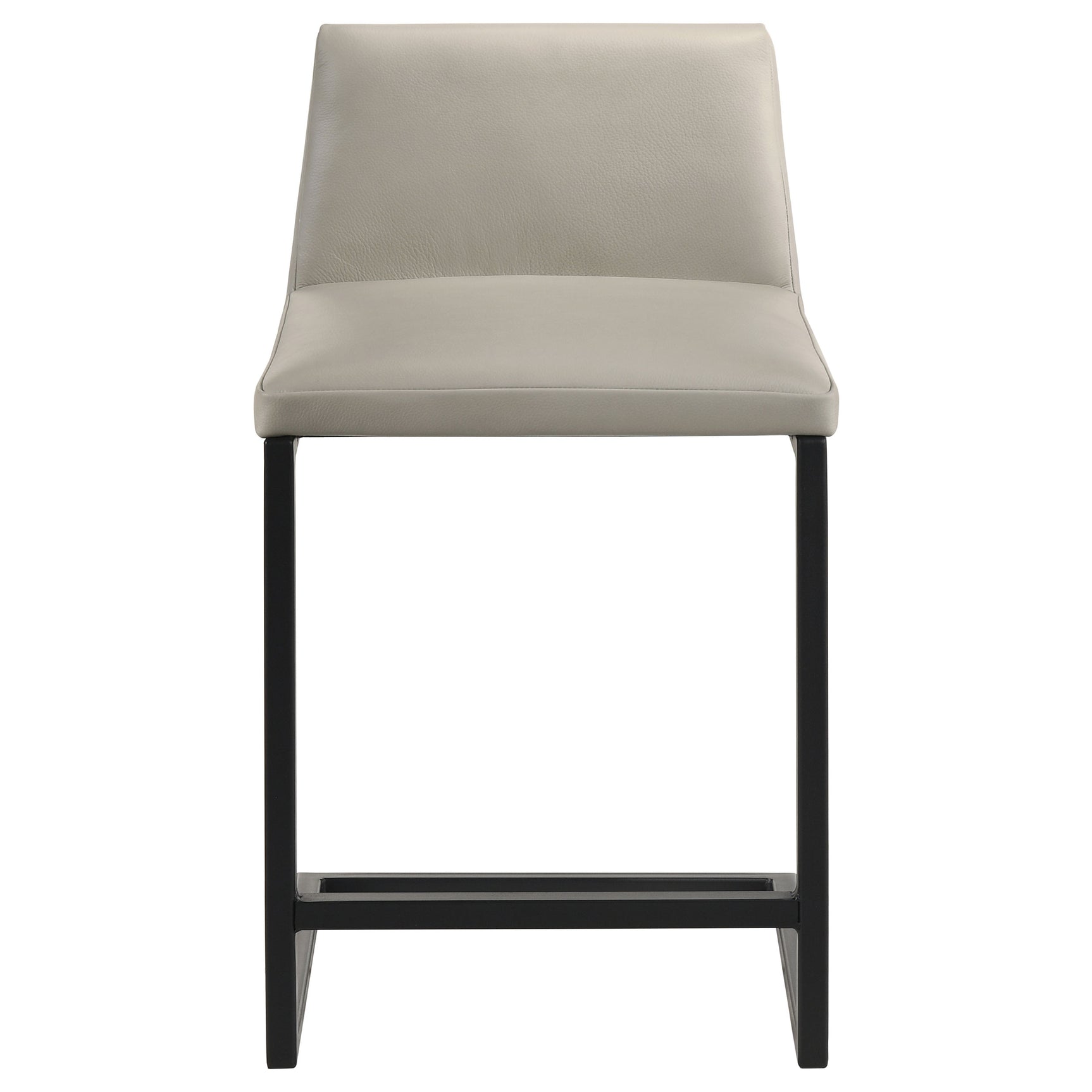 Vardon Tan Genuine Leather Counter Height Chair (Set Of 2) - Ornate Home