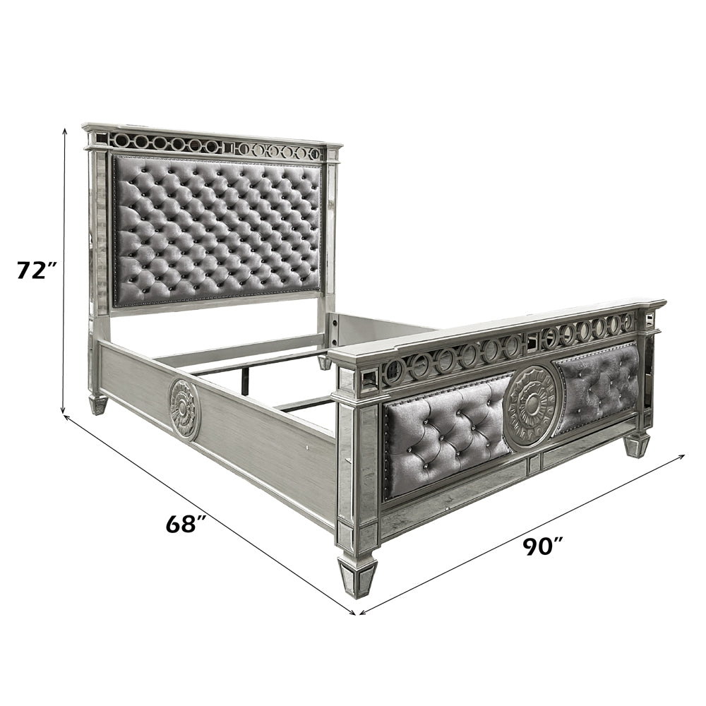 Varian Gray Queen Bed - Ornate Home
