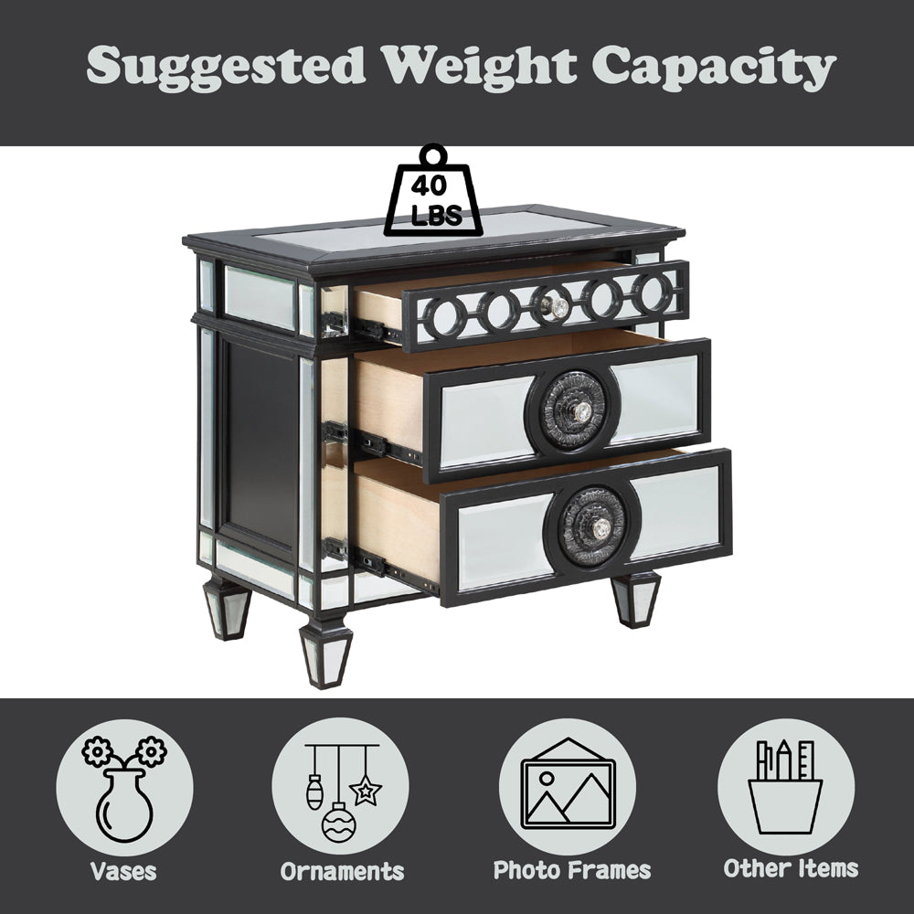Varian II Nightstand - Ornate Home