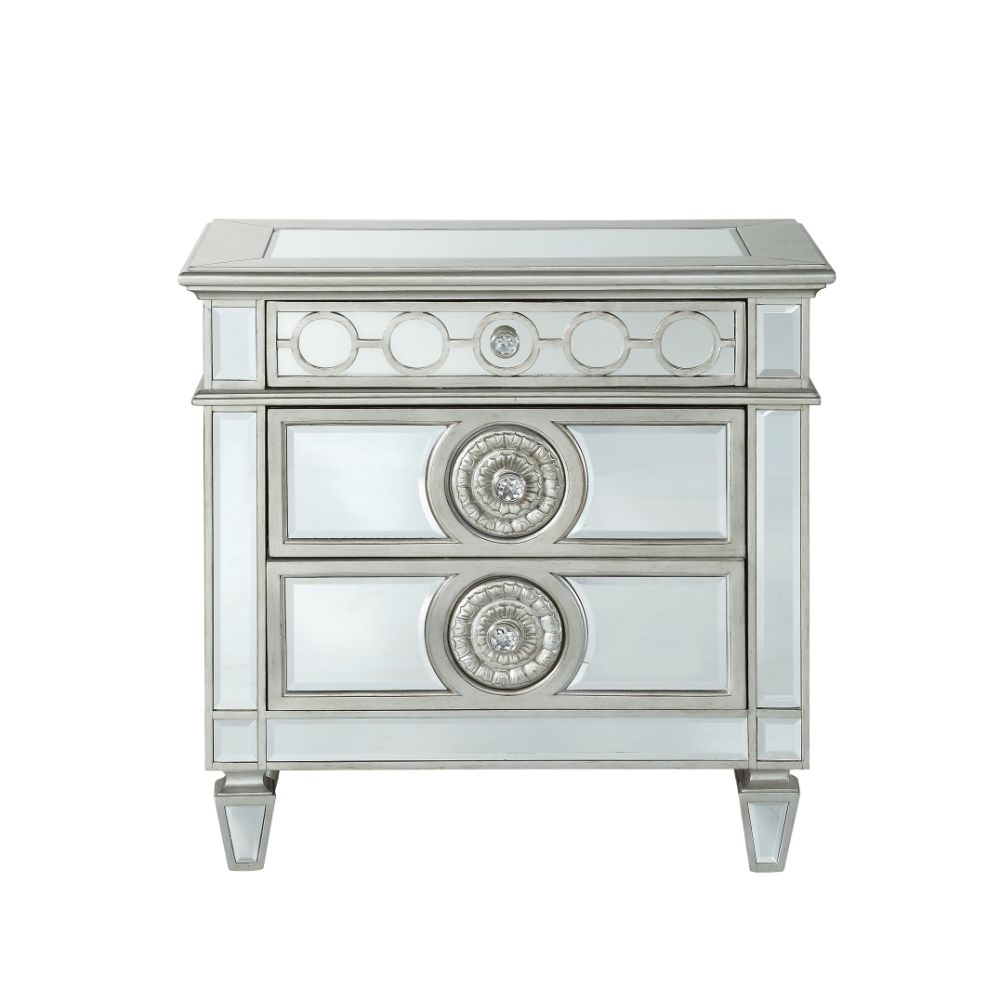 Varian Mirrored Nightstand - Ornate Home