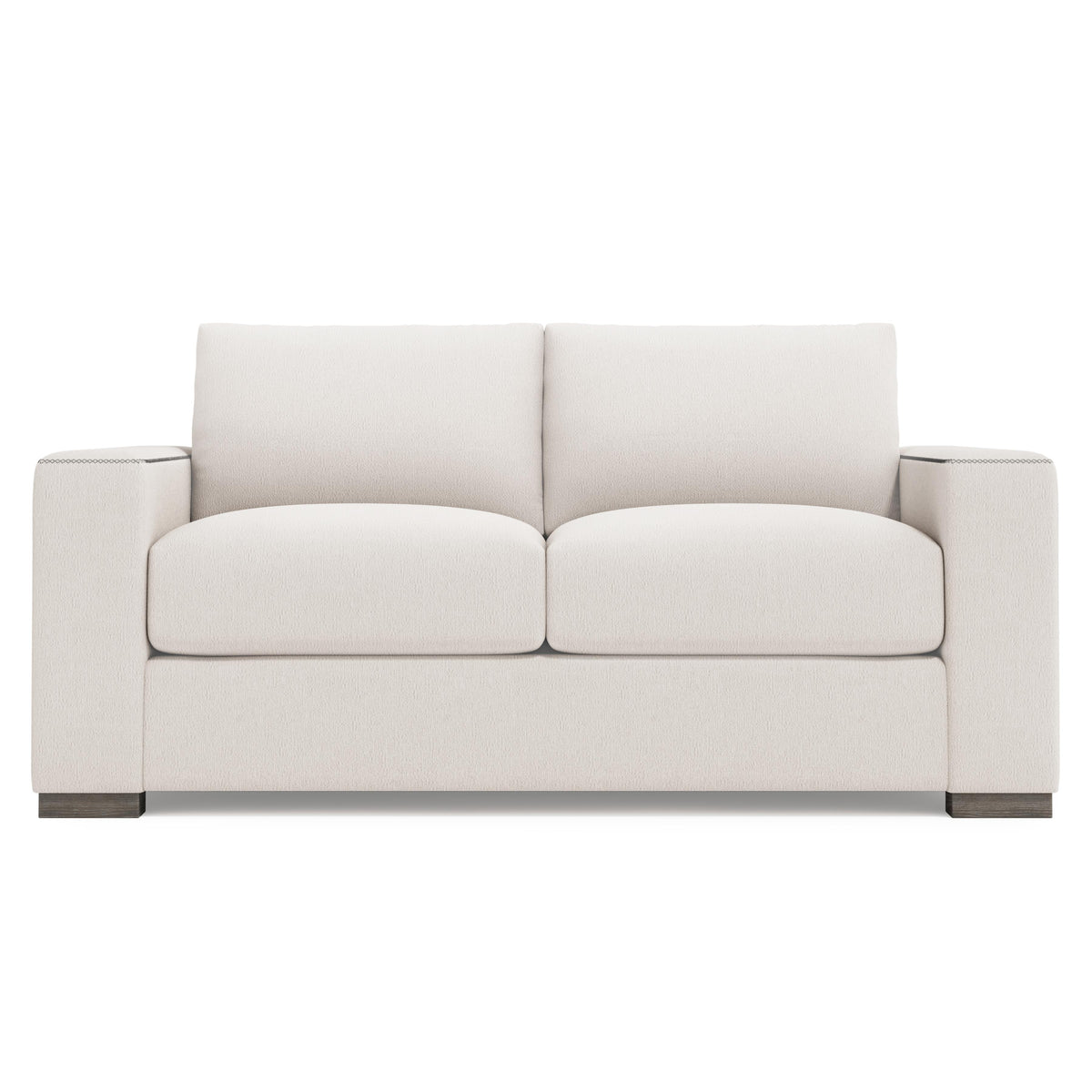Vaughn Aged Grey - Cerused Loveseat - Ornate Home