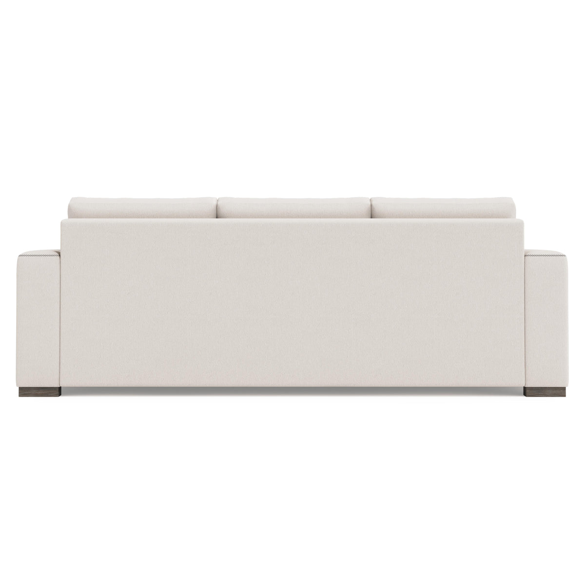 Vaughn Aged Grey - Cerused Sofa Without Pillows - Ornate Home