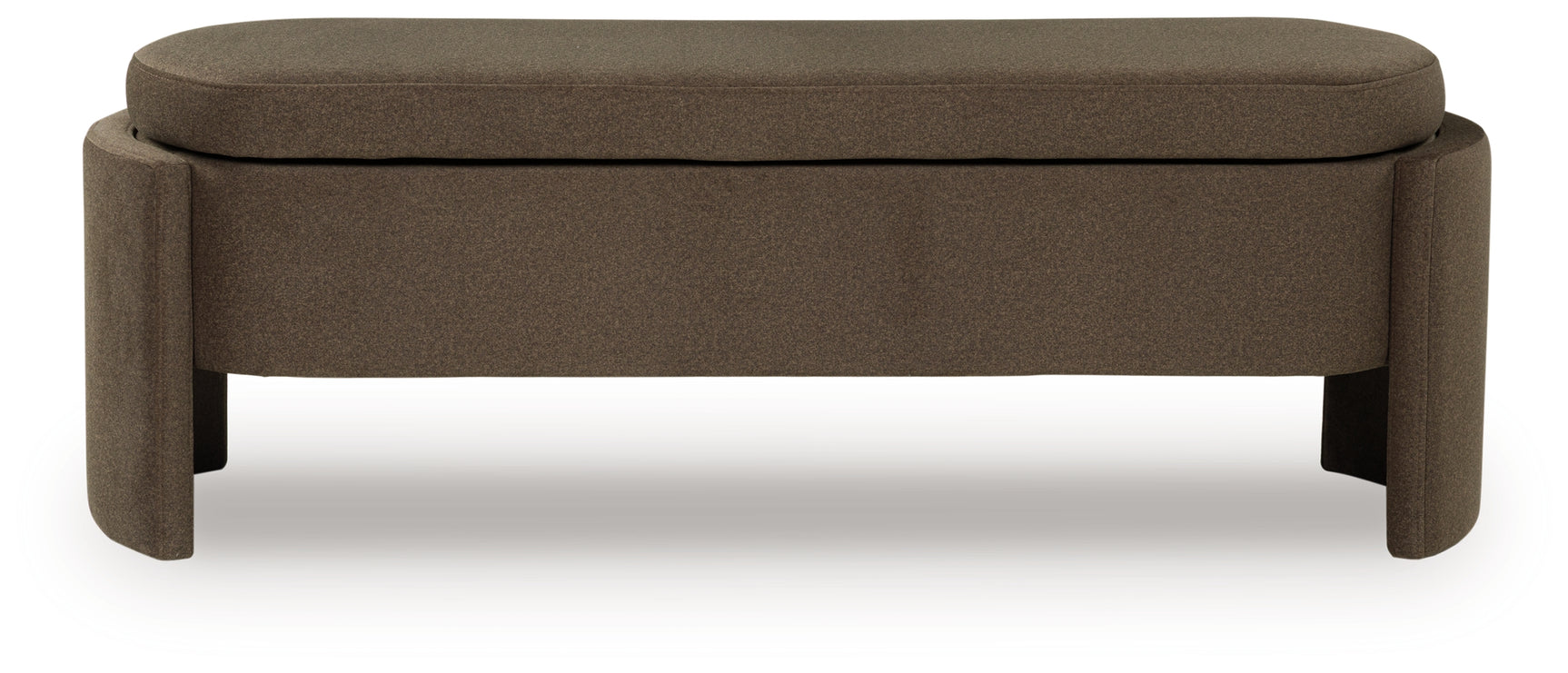 Vavuniya Brown Storage Bench - Ornate Home