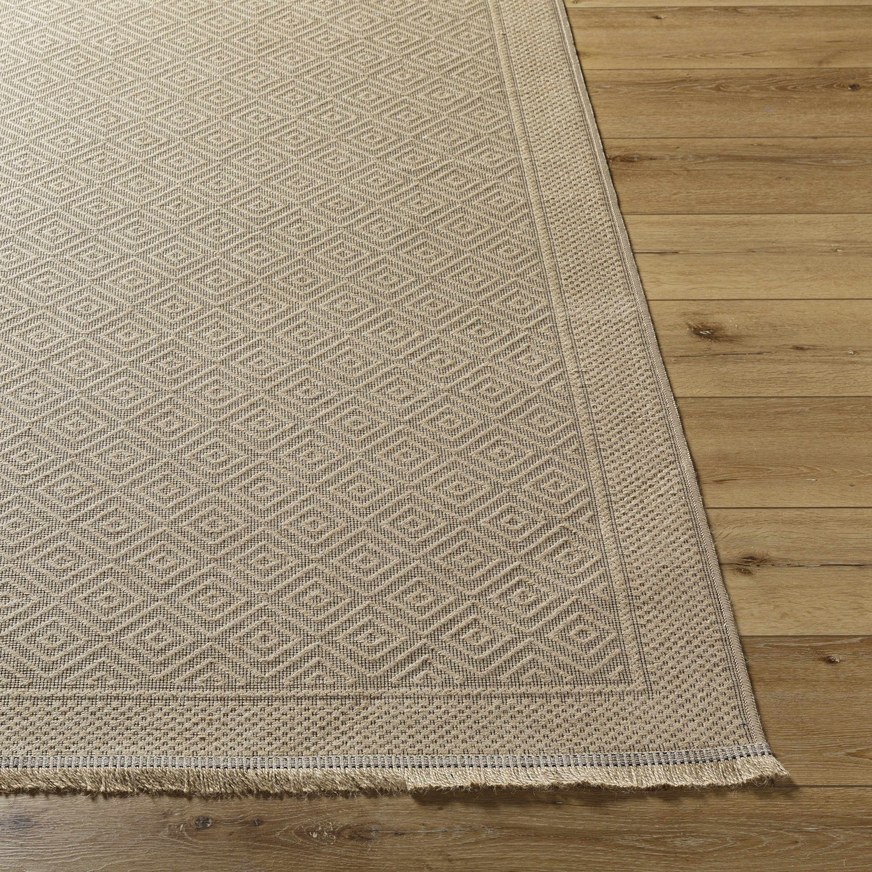 Veata Washable Jute Area Rug - Clearance - Ornate Home