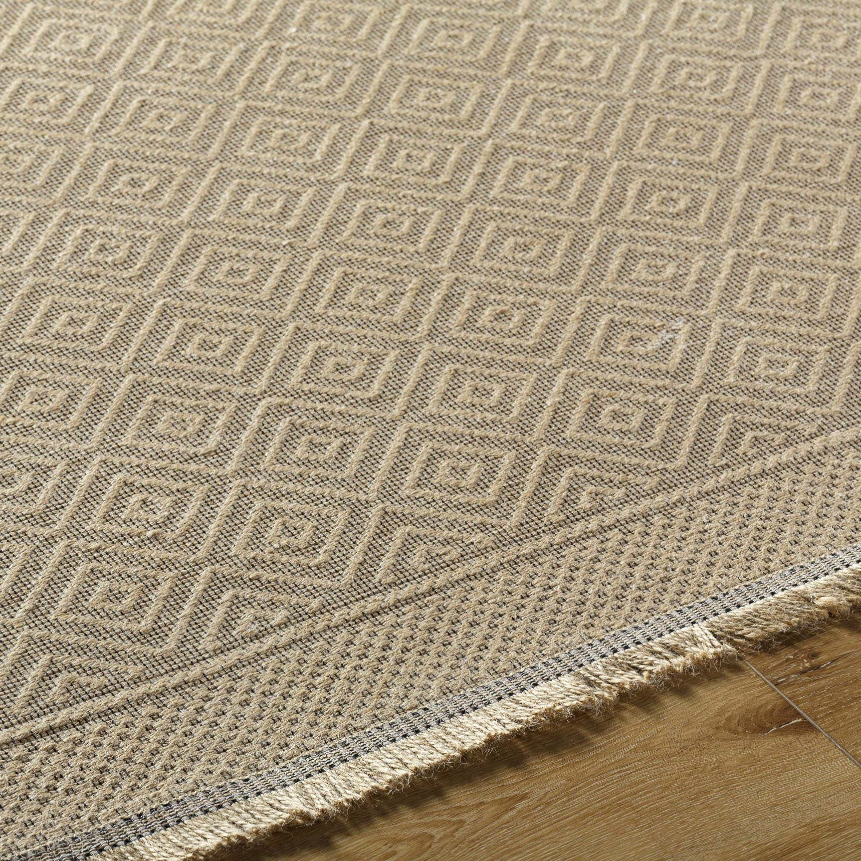 Veata Washable Jute Area Rug - Clearance - Ornate Home