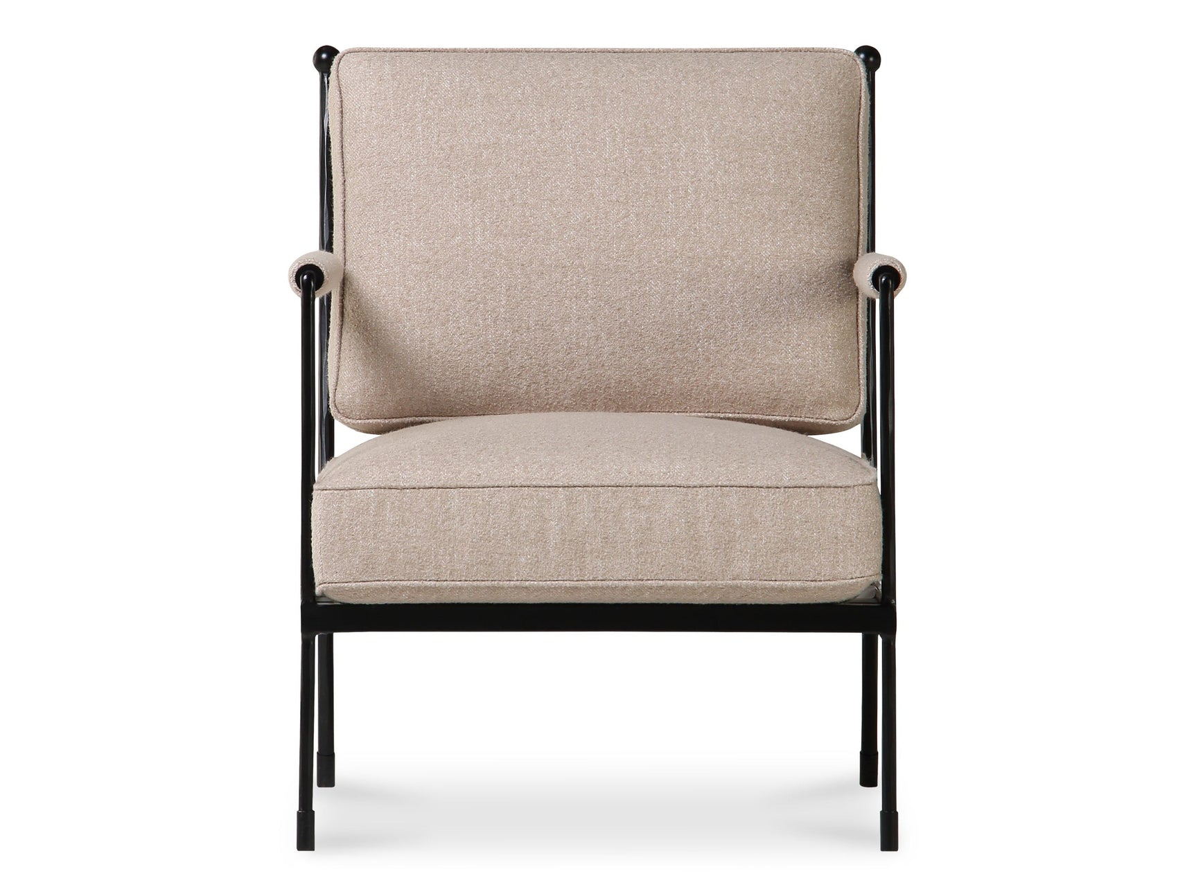 Vecchia Beige Accent Chair - Ornate Home