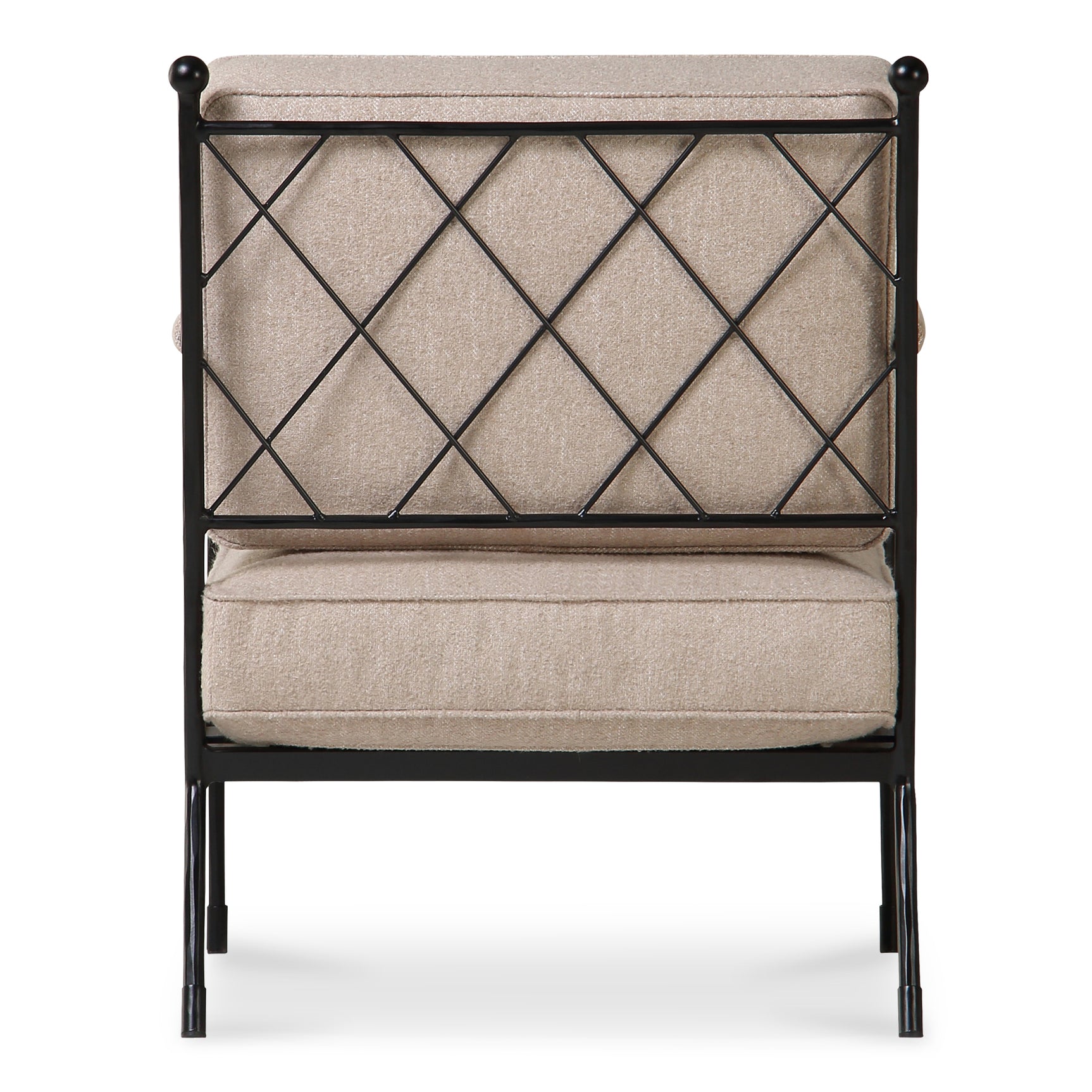Vecchia Beige Accent Chair - Ornate Home