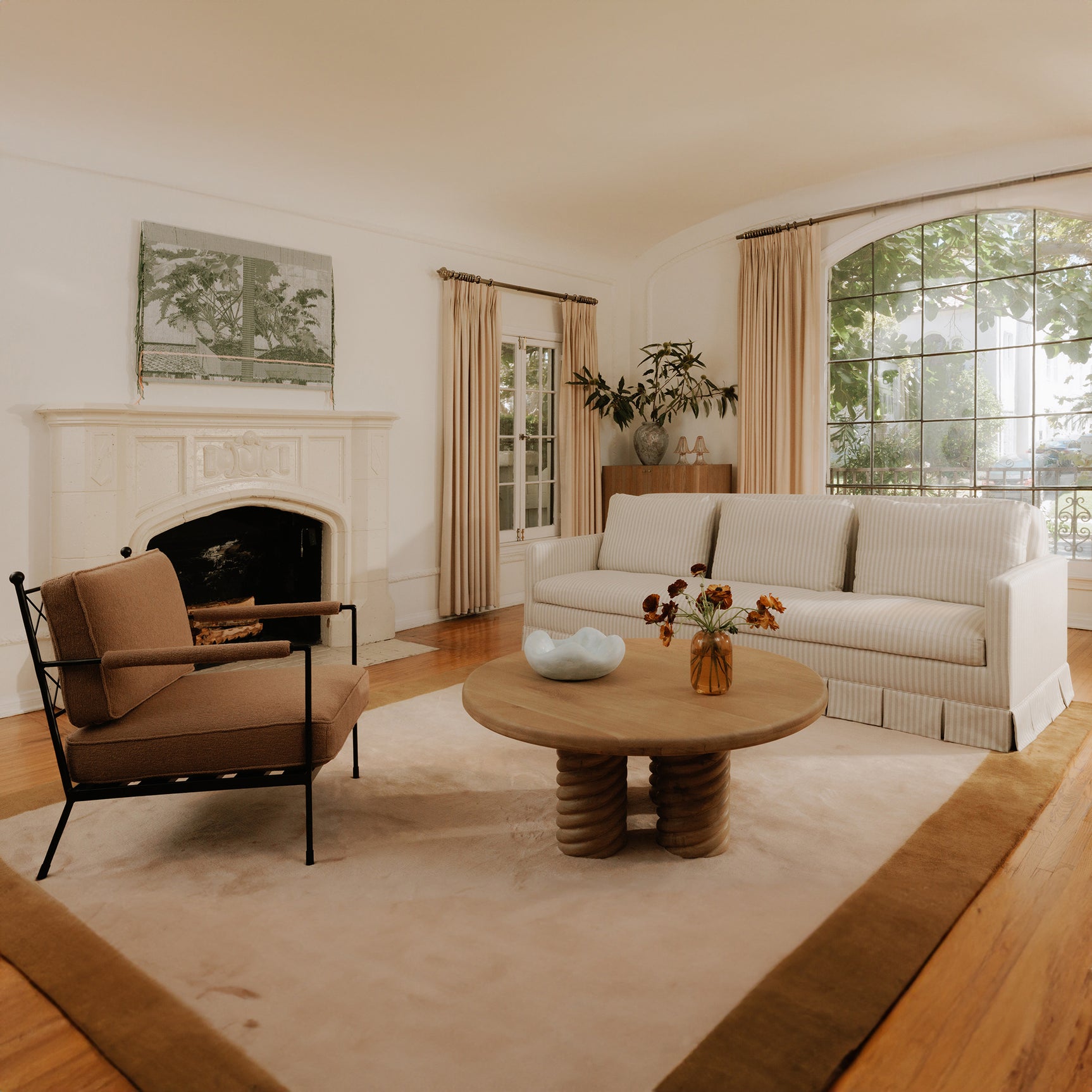 Vecchia Terracotta Accent Chair - Ornate Home