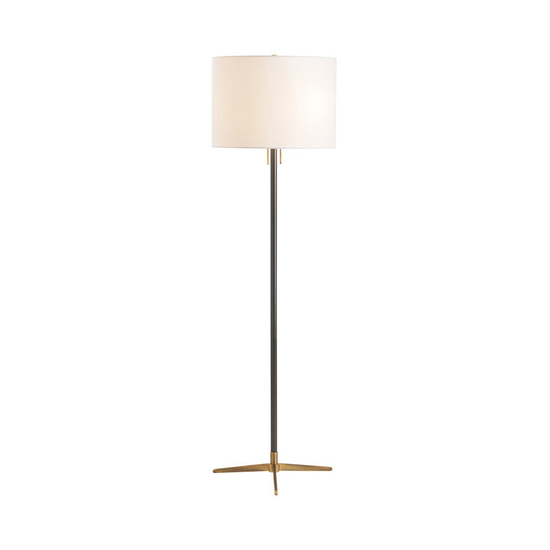 Veda Black/Gold Floor Lamp - Ornate Home