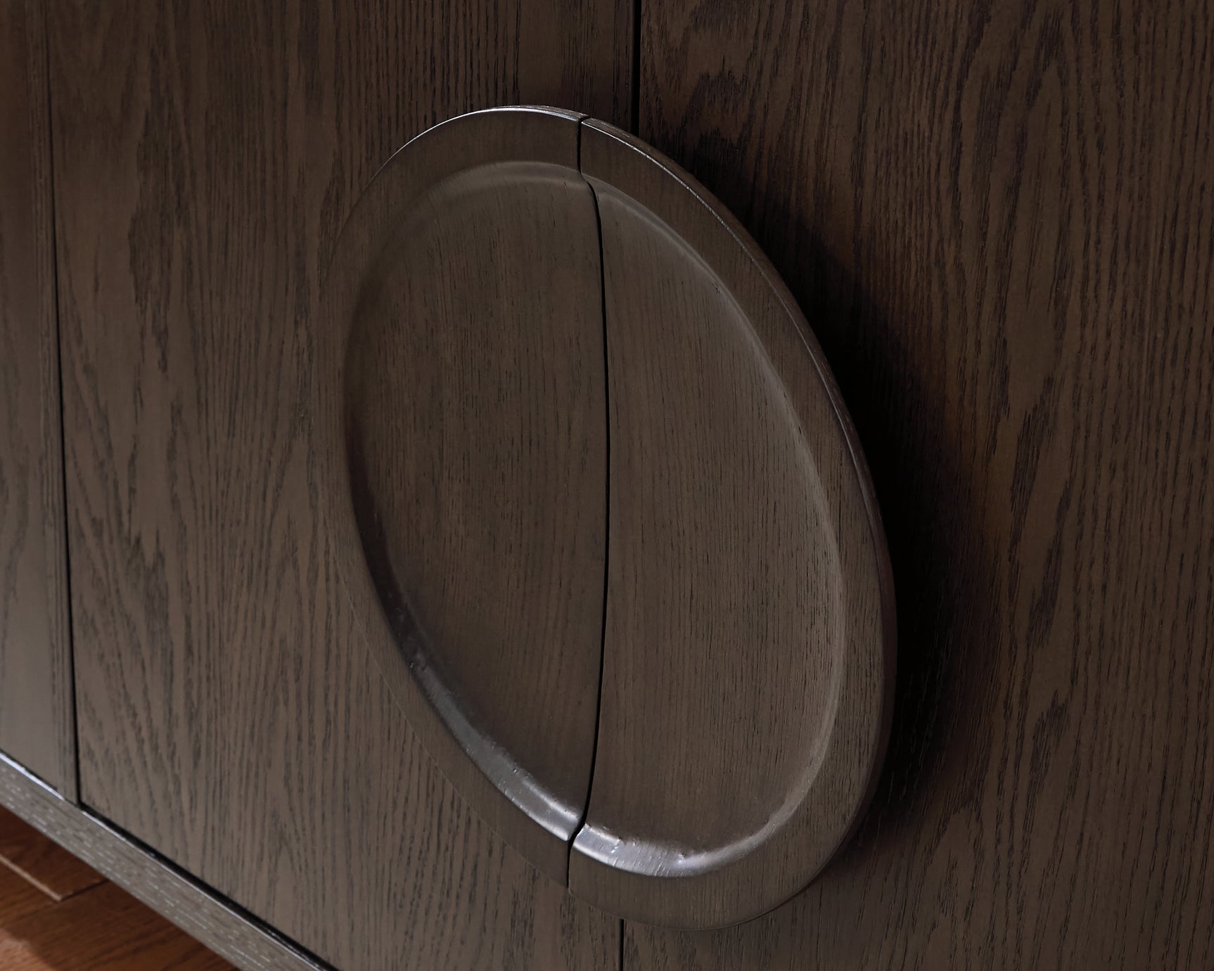 Veeda Dark Brown Accent Cabinet - Ornate Home