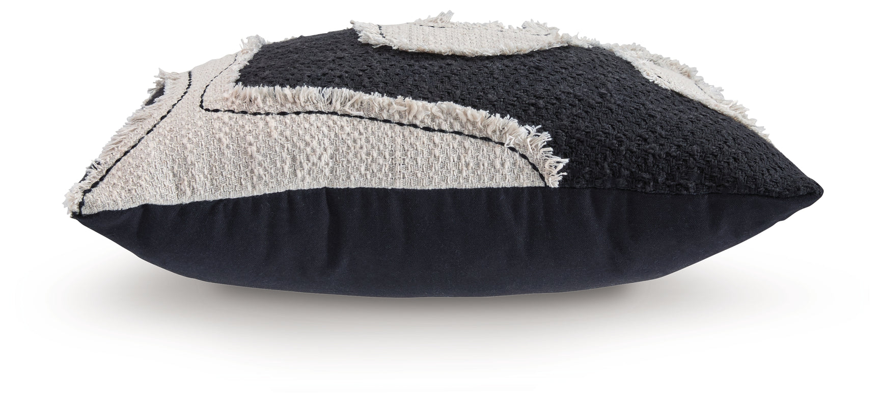 Veerbank Black/Beige Pillow (Set of 4) - Ornate Home