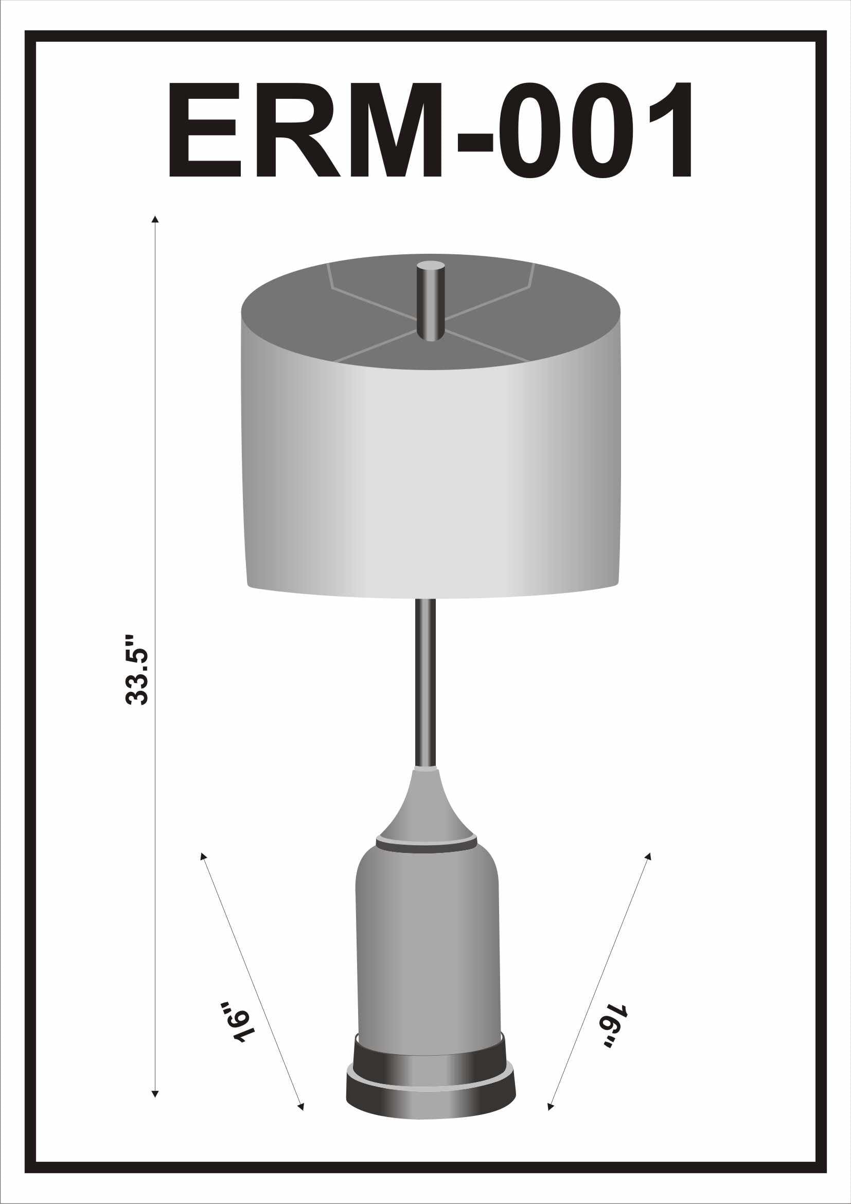 Vegreville Table Lamp - Clearance - Ornate Home