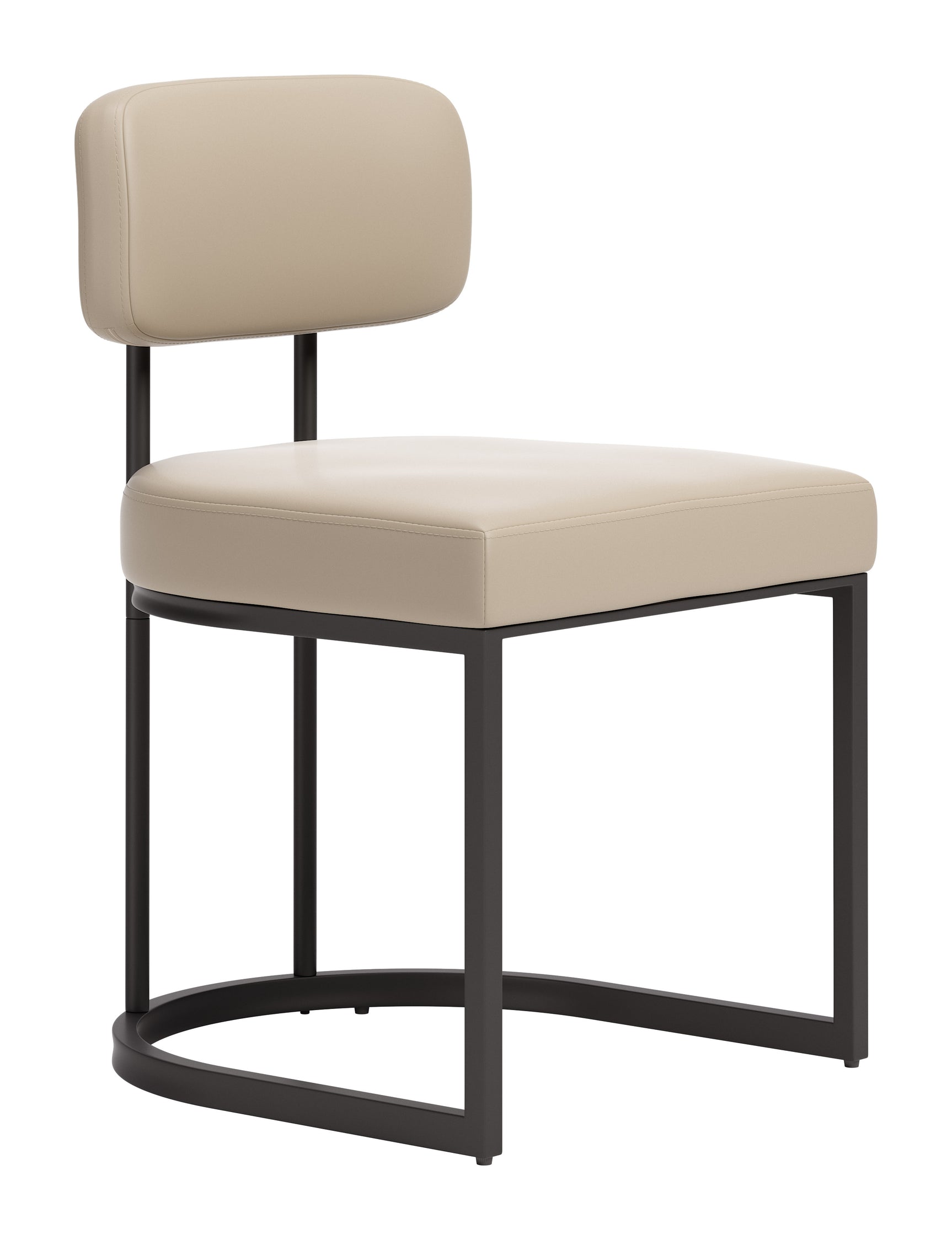 Velar Beige & Gray Dining Chair (Set of 2)