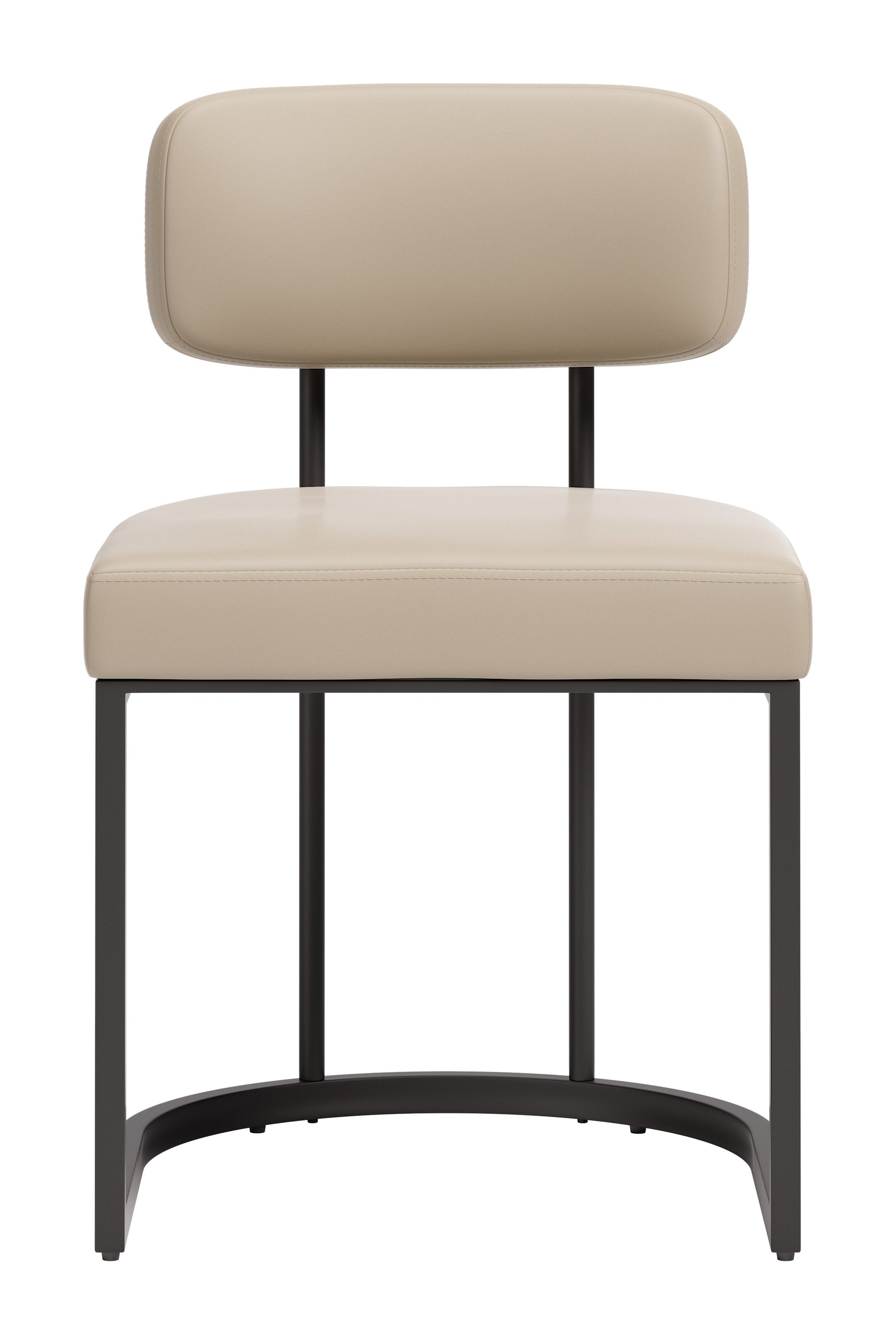 Velar Beige & Gray Dining Chair (Set of 2)